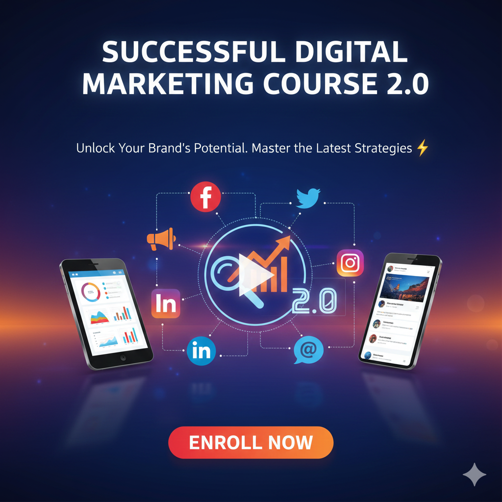 সাকসেসফুল ডিজিটাল মার্কেটিং কোর্স 2.0/ Successful Digital Marketing Course 2.0